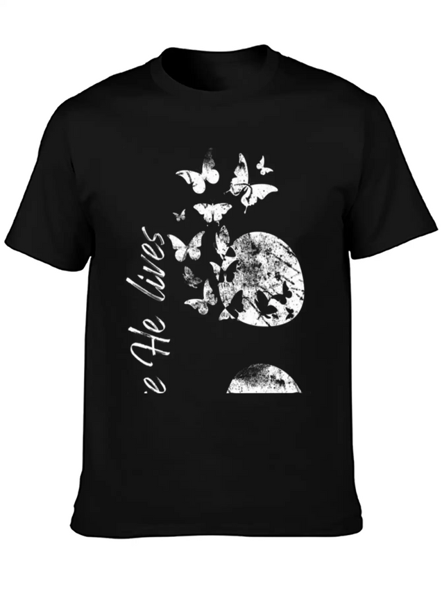 Christian Suicide Prevention Awareness Semicolon Lightweight Cotton T-Shirt – Daily Comfort Graphic Shirt