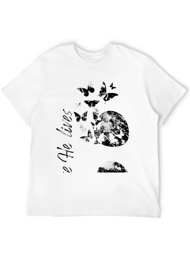 Christian Suicide Prevention Awareness Semicolon Lightweight Cotton T-Shirt – Daily Comfort Graphic Shirt