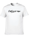 Civilized Man Lightweight Cotton T-Shirt – Daily Comfort Graphic Shirt