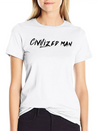 Civilized Man Lightweight Cotton T-Shirt – Daily Comfort Graphic Shirt
