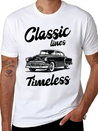 Classic Lines Timeless Designs Lightweight Cotton T-Shirt – Daily Comfort Graphic Shirt