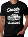 Classic Lines Timeless Designs Lightweight Cotton T-Shirt – Daily Comfort Graphic Shirt