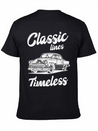 Classic Lines Timeless Designs Lightweight Cotton T-Shirt – Daily Comfort Graphic Shirt