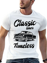 Classic Lines Timeless Designs Lightweight Cotton T-Shirt – Daily Comfort Graphic Shirt