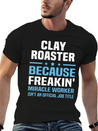 Clay Roaster Lightweight Cotton T-Shirt – Daily Comfort Graphic Shirt