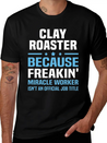 Clay Roaster Lightweight Cotton T-Shirt – Daily Comfort Graphic Shirt