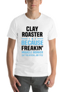 Clay Roaster Lightweight Cotton T-Shirt – Daily Comfort Graphic Shirt