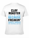 Clay Roaster Lightweight Cotton T-Shirt – Daily Comfort Graphic Shirt