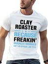 Clay Roaster Lightweight Cotton T-Shirt – Daily Comfort Graphic Shirt