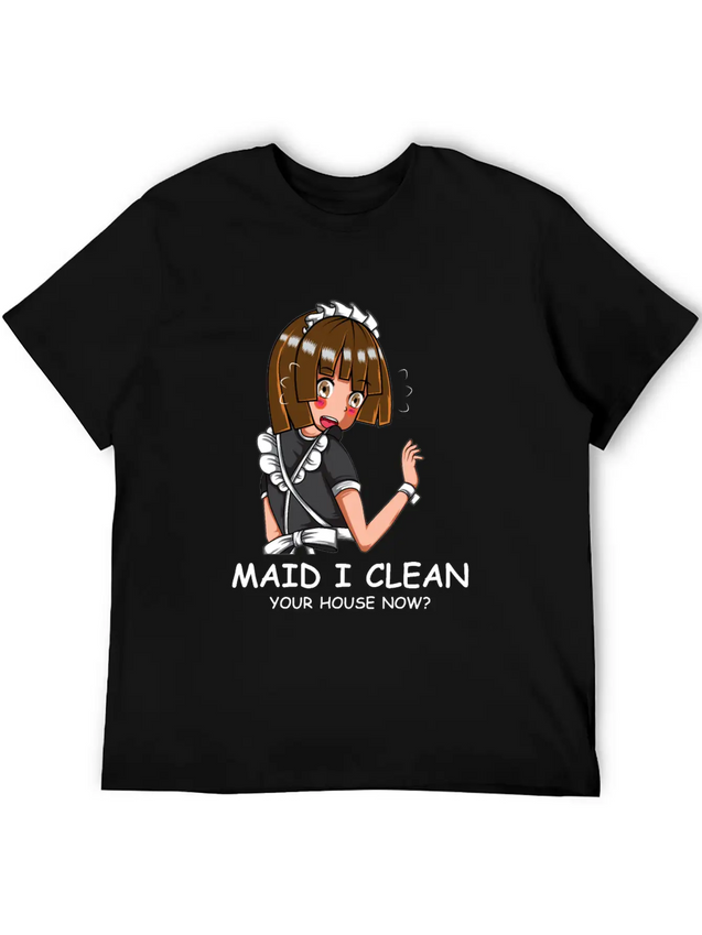 Clean House Industrious Person Gift Lightweight Cotton T-Shirt – Daily Comfort Graphic Shirt