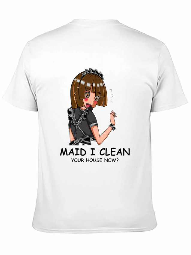 Clean House Industrious Person Gift Lightweight Cotton T-Shirt – Daily Comfort Graphic Shirt
