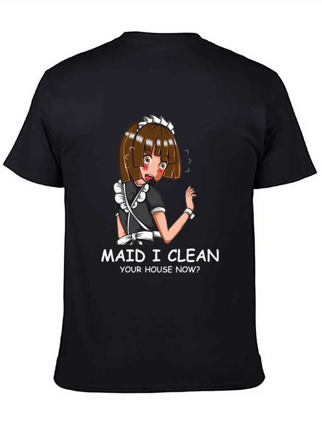 Clean House Industrious Person Gift Lightweight Cotton T-Shirt – Daily Comfort Graphic Shirt