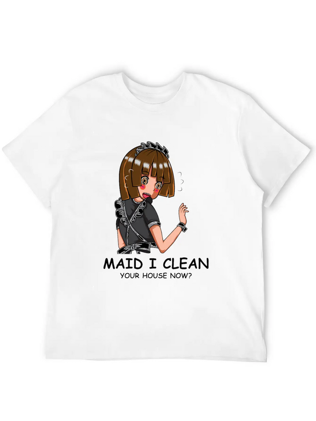 Clean House Industrious Person Gift Lightweight Cotton T-Shirt – Daily Comfort Graphic Shirt