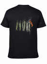 Climbing Squirrel Critter Romantic Twilight Forest Lightweight Cotton T-Shirt – Daily Comfort Graphic Shirt