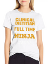 Clinical Dietitian Lightweight Cotton T-Shirt – Daily Comfort Graphic Shirt
