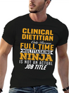 Clinical Dietitian Lightweight Cotton T-Shirt – Daily Comfort Graphic Shirt