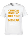 Clinical Dietitian Lightweight Cotton T-Shirt – Daily Comfort Graphic Shirt