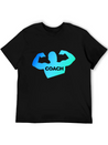 Coach Coach Coach Trainer Trainer Trainer Lightweight Cotton T-Shirt – Daily Comfort Graphic Shirt