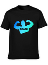 Coach Coach Coach Trainer Trainer Trainer Lightweight Cotton T-Shirt – Daily Comfort Graphic Shirt