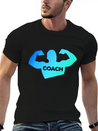 Coach Coach Coach Trainer Trainer Trainer Lightweight Cotton T-Shirt – Daily Comfort Graphic Shirt