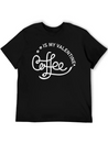 Coffee Is My Valentine - Valentines Day Lightweight Cotton T-Shirt – Daily Comfort Graphic Shirt