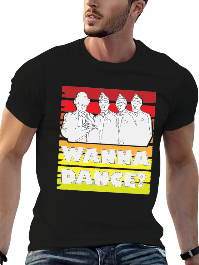 Coffin Dance Meme Wanna Dance - Dance With Us Lightweight Cotton T-Shirt – Daily Comfort Graphic Shirt