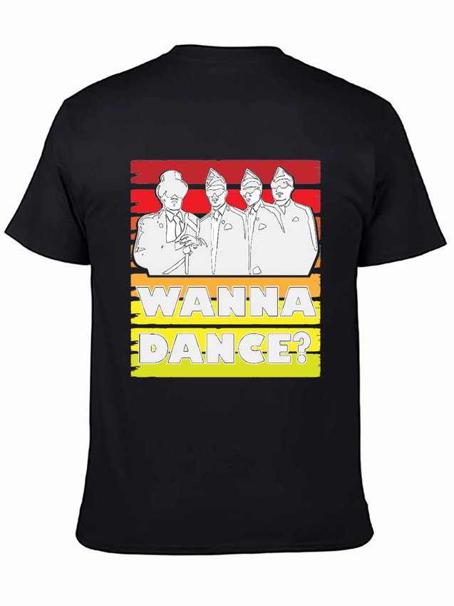 Coffin Dance Meme Wanna Dance - Dance With Us Lightweight Cotton T-Shirt – Daily Comfort Graphic Shirt