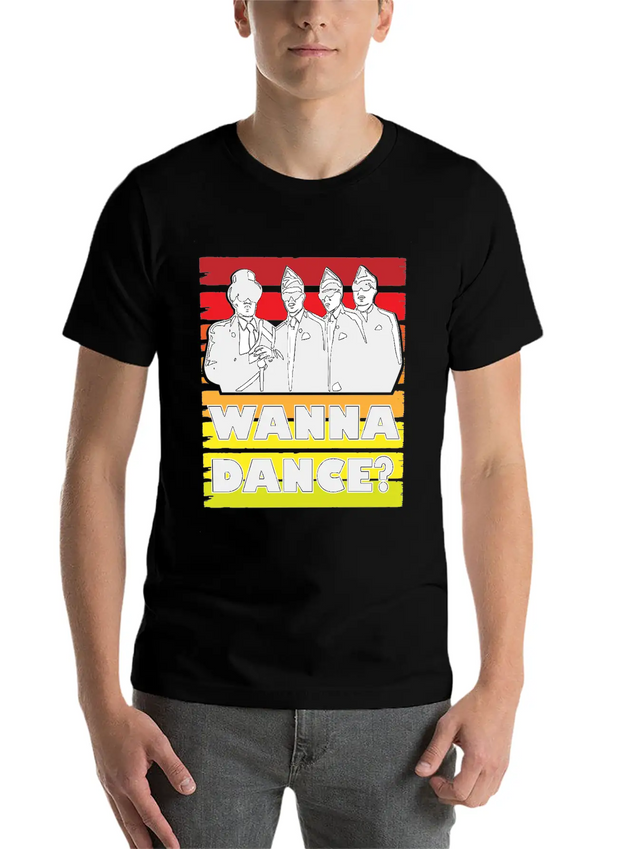 Coffin Dance Meme Wanna Dance - Dance With Us Lightweight Cotton T-Shirt – Daily Comfort Graphic Shirt