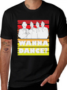 Coffin Dance Meme Wanna Dance - Dance With Us Lightweight Cotton T-Shirt – Daily Comfort Graphic Shirt