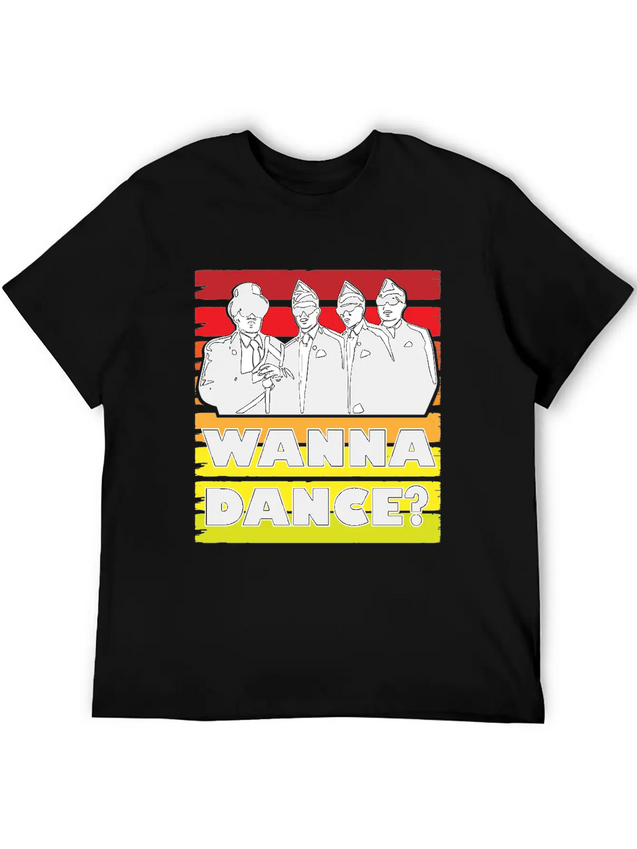 Coffin Dance Meme Wanna Dance - Dance With Us Lightweight Cotton T-Shirt – Daily Comfort Graphic Shirt