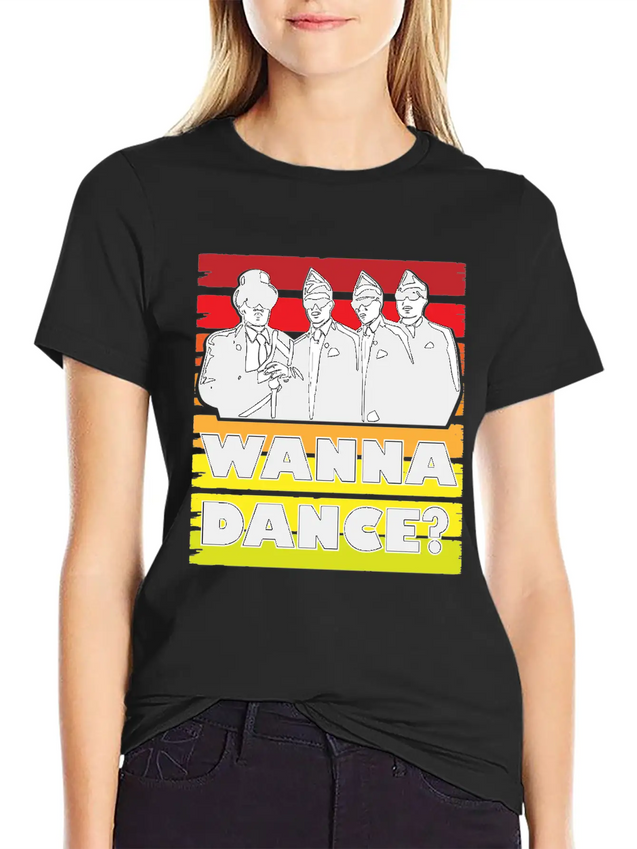 Coffin Dance Meme Wanna Dance - Dance With Us Lightweight Cotton T-Shirt – Daily Comfort Graphic Shirt