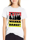 Coffin Dance Meme Wanna Dance - Dance With Us Lightweight Cotton T-Shirt – Daily Comfort Graphic Shirt