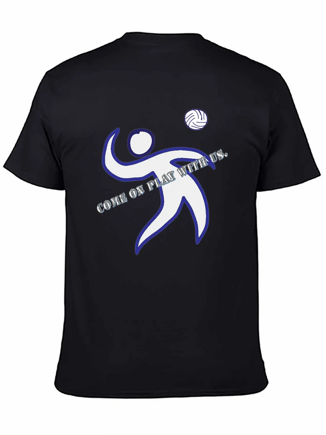 Come On Play With Us Lightweight Cotton T-Shirt – Daily Comfort Graphic Shirt
