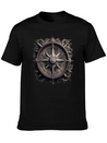 Compass Lightweight Cotton T-Shirt – Daily Comfort Graphic Shirt