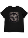 Compass Lightweight Cotton T-Shirt – Daily Comfort Graphic Shirt