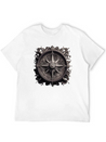 Compass Lightweight Cotton T-Shirt – Daily Comfort Graphic Shirt