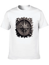 Compass Lightweight Cotton T-Shirt – Daily Comfort Graphic Shirt