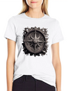 Compass Lightweight Cotton T-Shirt – Daily Comfort Graphic Shirt