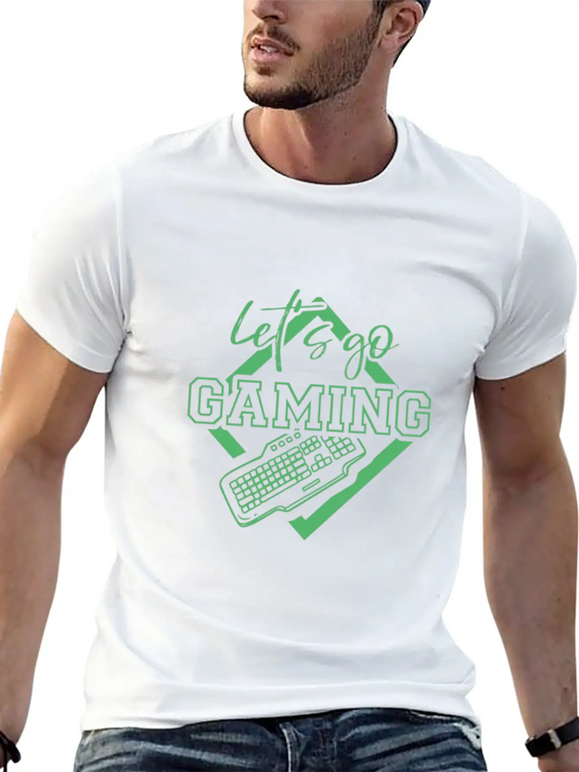 Computer Game Computer Game Computer Game Lightweight Cotton T-Shirt – Daily Comfort Graphic Shirt