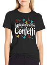 Confetti Carnival Carnival Lightweight Cotton T-Shirt – Daily Comfort Graphic Shirt