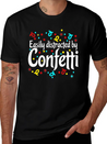 Confetti Carnival Carnival Lightweight Cotton T-Shirt – Daily Comfort Graphic Shirt