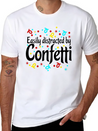 Confetti Carnival Carnival Lightweight Cotton T-Shirt – Daily Comfort Graphic Shirt
