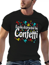 Confetti Carnival Carnival Lightweight Cotton T-Shirt – Daily Comfort Graphic Shirt