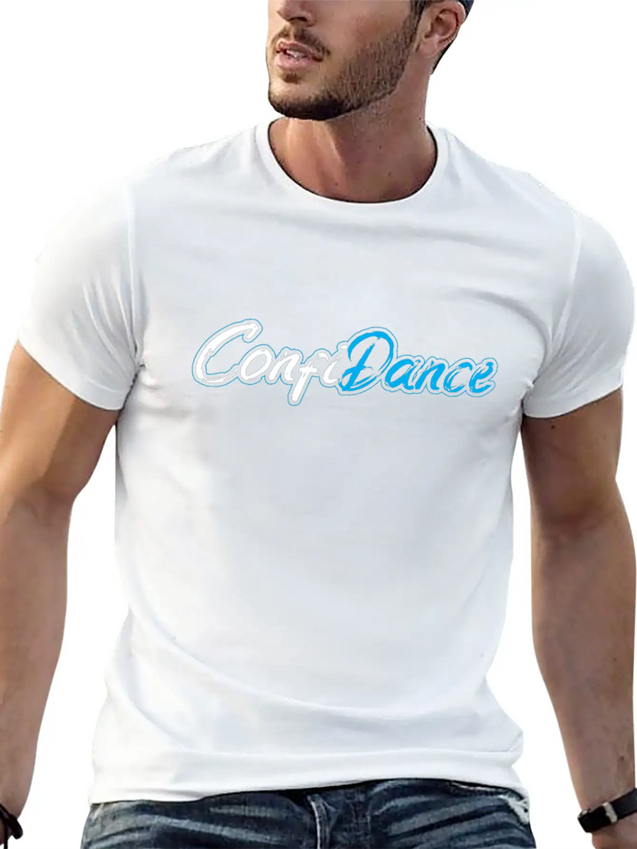 Confidance Confidence In Dancing, Great Dancer Lightweight Cotton T-Shirt – Daily Comfort Graphic Shirt