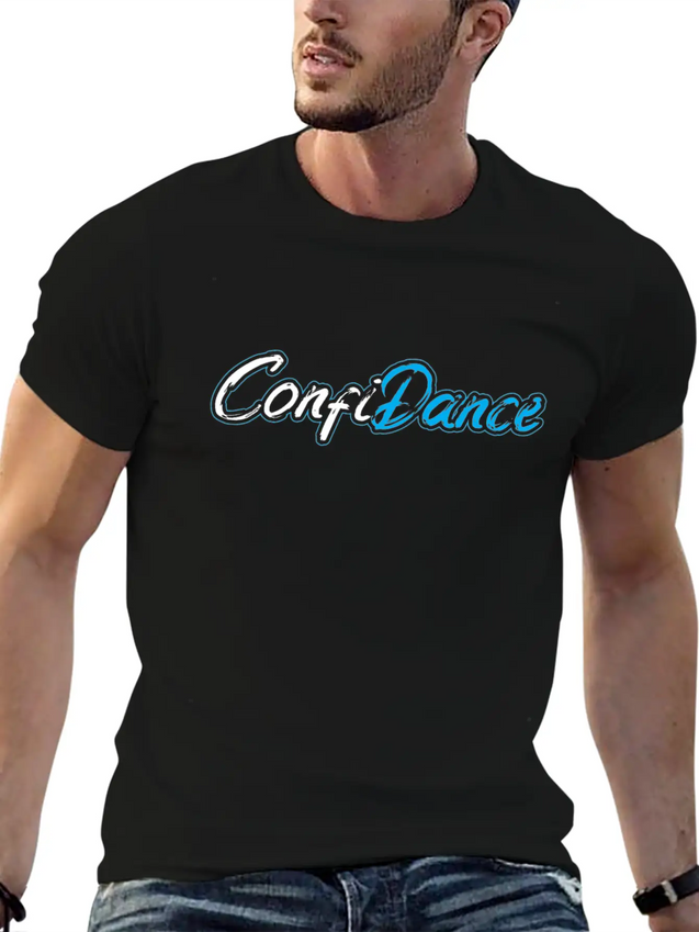 Confidance Confidence In Dancing, Great Dancer Lightweight Cotton T-Shirt – Daily Comfort Graphic Shirt