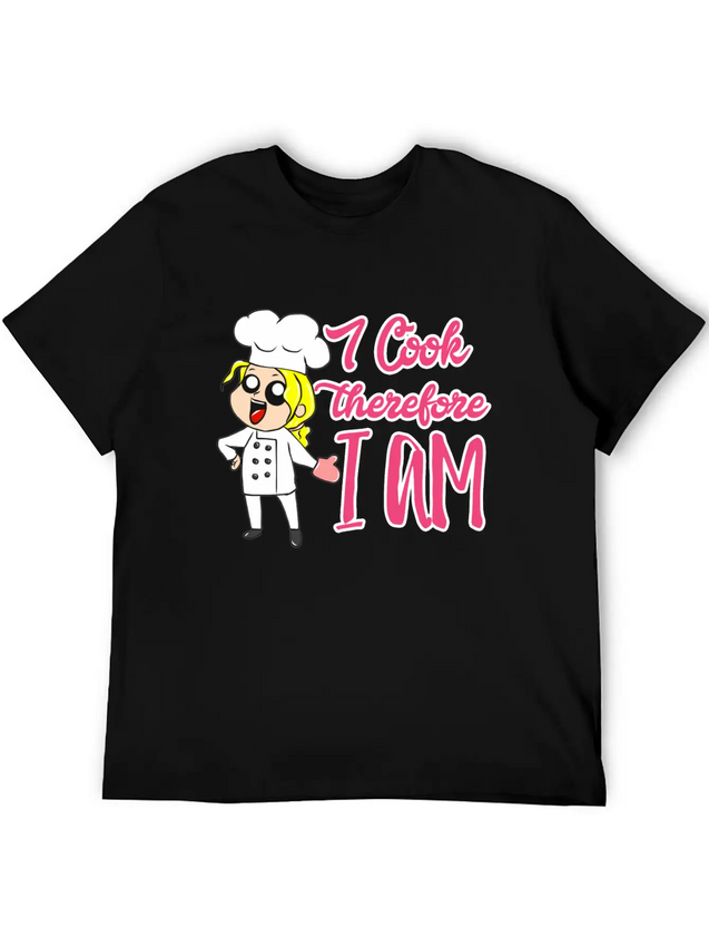 Cook Lightweight Cotton T-Shirt – Daily Comfort Graphic Shirt