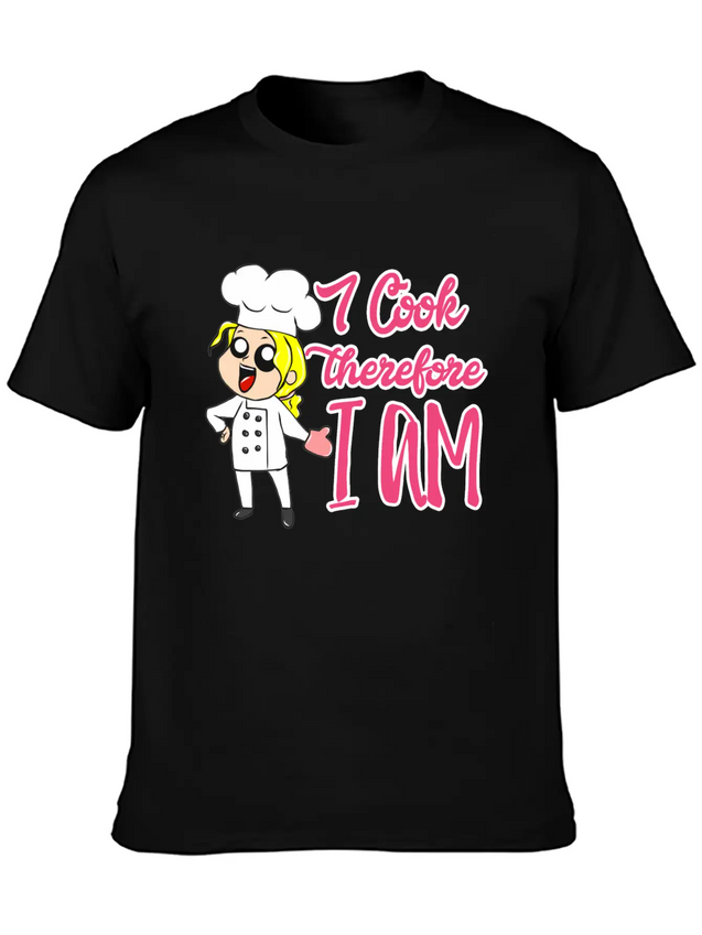 Cook Lightweight Cotton T-Shirt – Daily Comfort Graphic Shirt