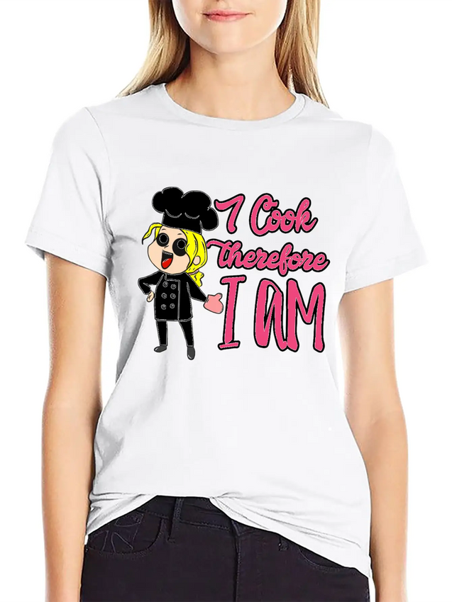 Cook Lightweight Cotton T-Shirt – Daily Comfort Graphic Shirt