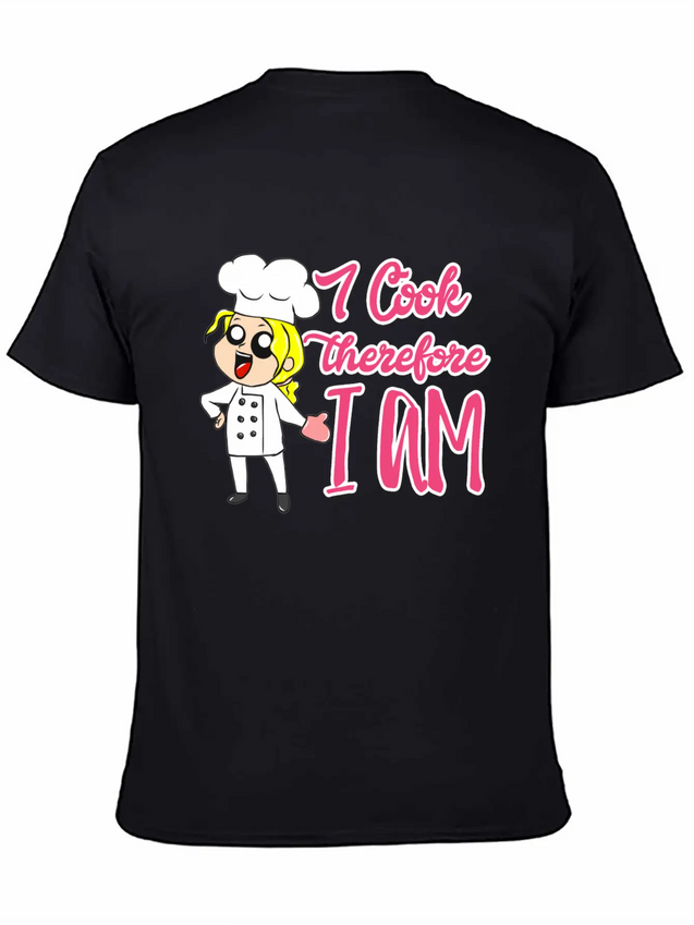 Cook Lightweight Cotton T-Shirt – Daily Comfort Graphic Shirt