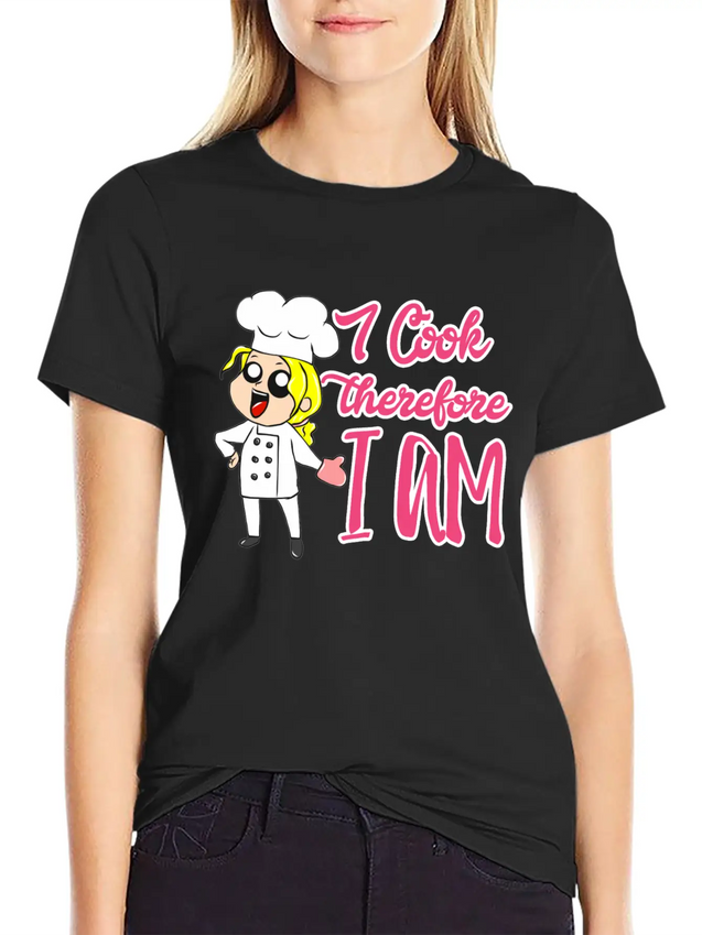 Cook Lightweight Cotton T-Shirt – Daily Comfort Graphic Shirt